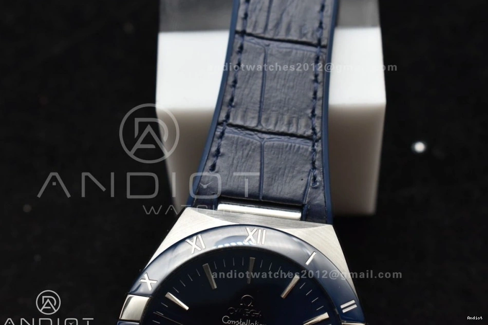 SS 1:1 Dial Blue Edition Super Blue VSF Gummy Clone A8900 Ceramic Best Blue Constellation Strap on 1229
